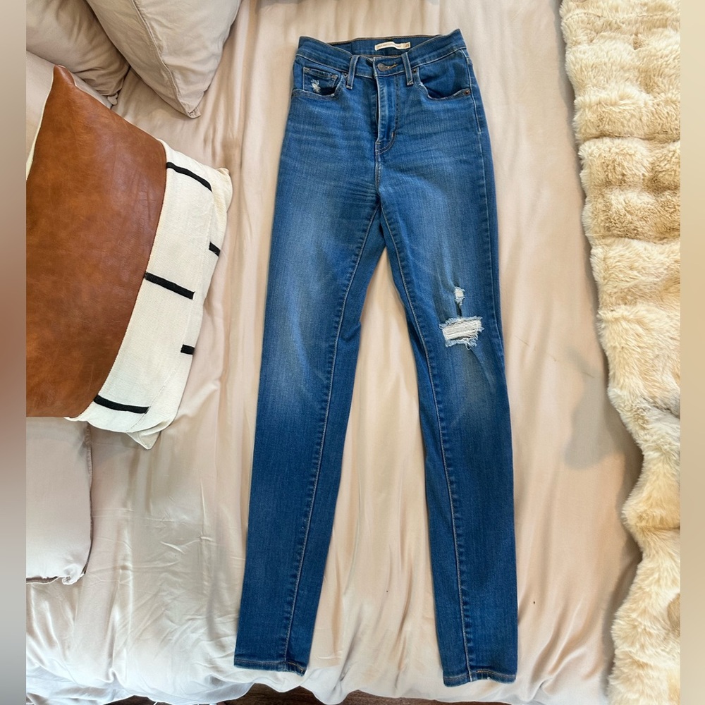 Levi's Mile High Super Skinny Jeans